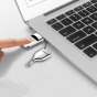 Высокотехнологичный зашифрованный флеш-накопитель MyPads 32 Гб USB 2.0 карта безопасности c распознаванием отпечатка пальцев